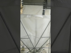 Linia produkcyjna po mieszaniu proszku do prania, Mieszalnik po dodaniu składników proszku do prania