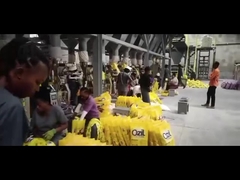 Linia produkcyjna po mieszaniu proszku do prania, Mieszalnik po dodaniu składników proszku do prania