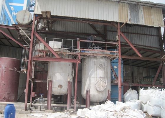 Water Glass Sodium Silicate Furnace With Air Cooling Water Cooling Function