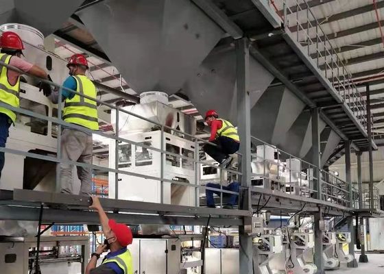 Small Capacity Detergent Powder Post Blending Line Batch Type